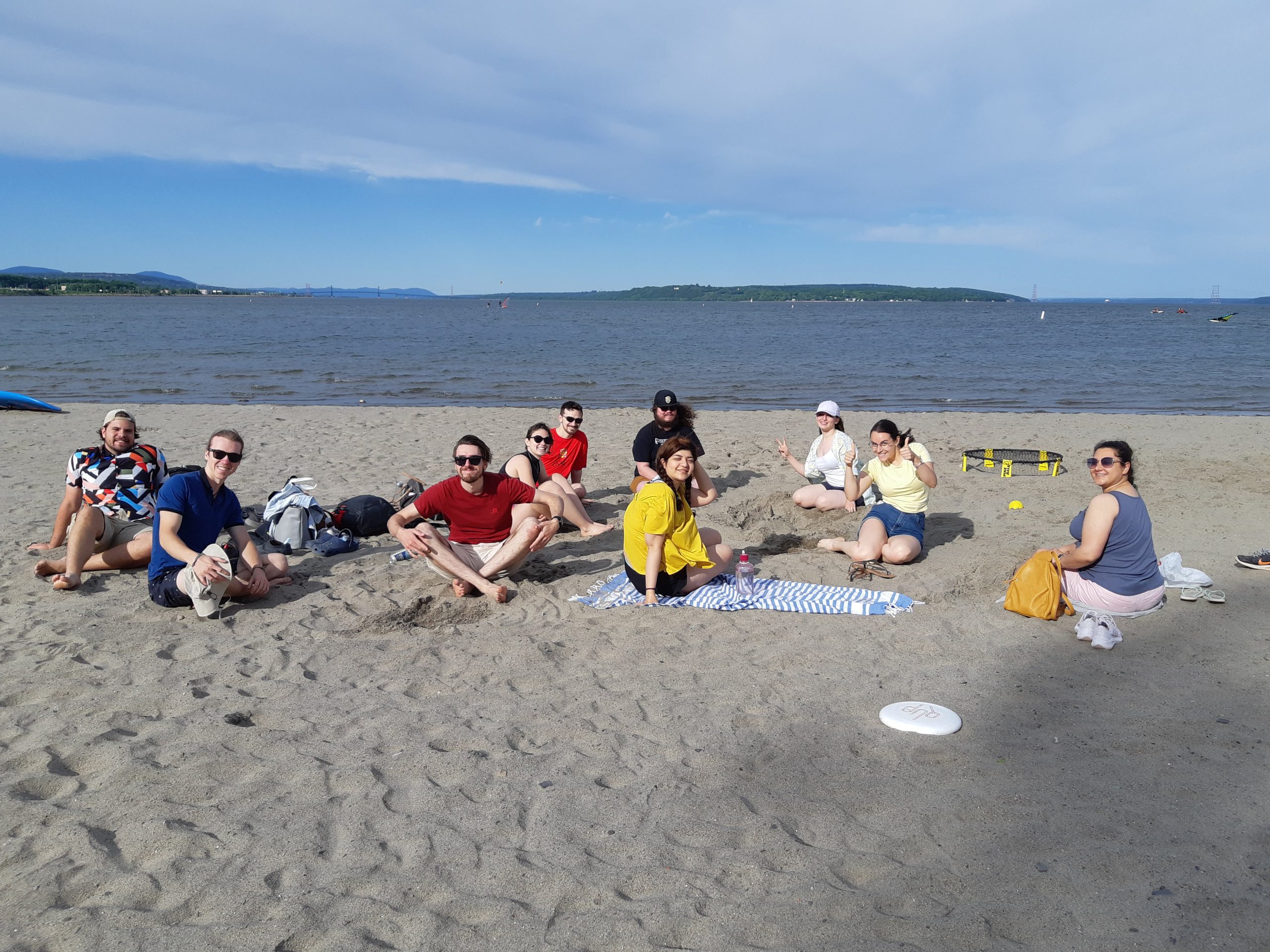 DCC Lab at the beach