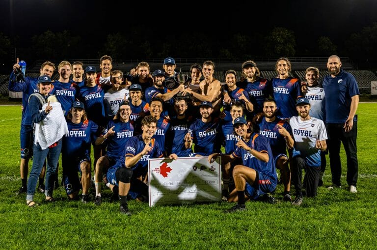 Congrats to Antoine who won the Ultimate frisbee Canada Cup with his team!