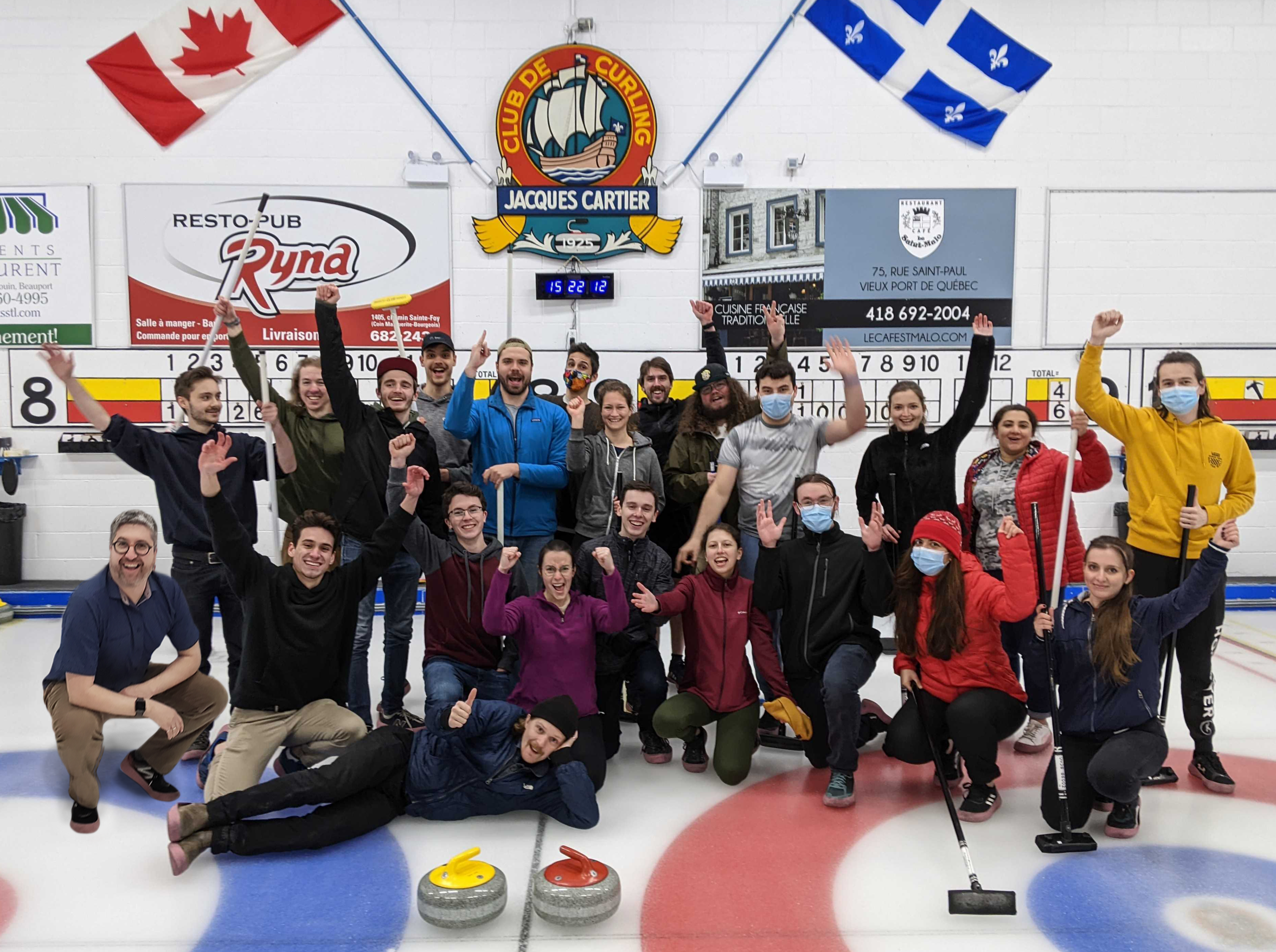 Lire la suite à propos de l’article Le DCC Lab au curling
